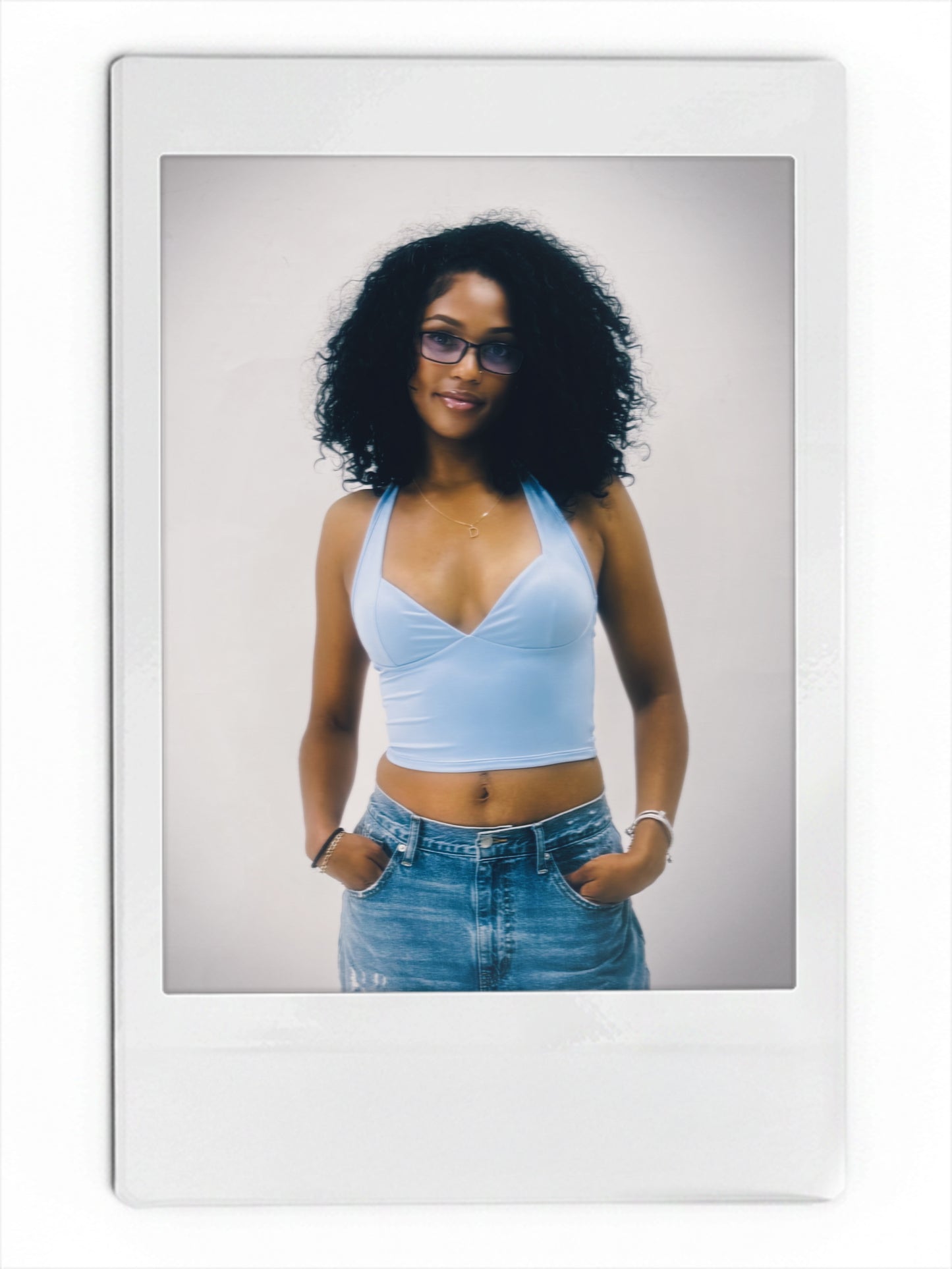 Blue crush Halter top